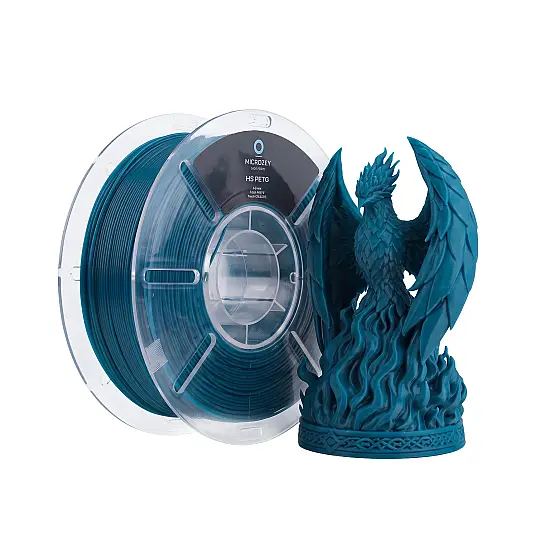 HS PETG Şeffaf Okyanus Mavi - 1.75 mm - 1 KG Filament