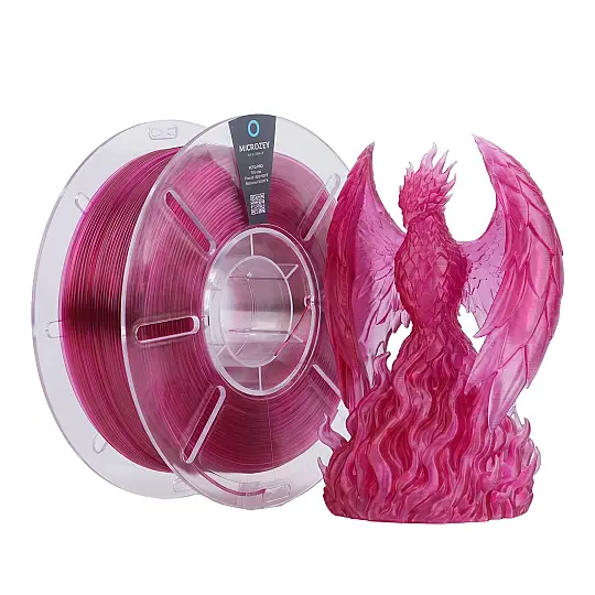 Petg Şeffaf Pembe