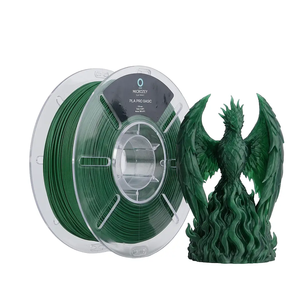 PLA Pro Basic Ahşap Botanik Yeşil - 1.75 mm - 500 Gr Filament - 1