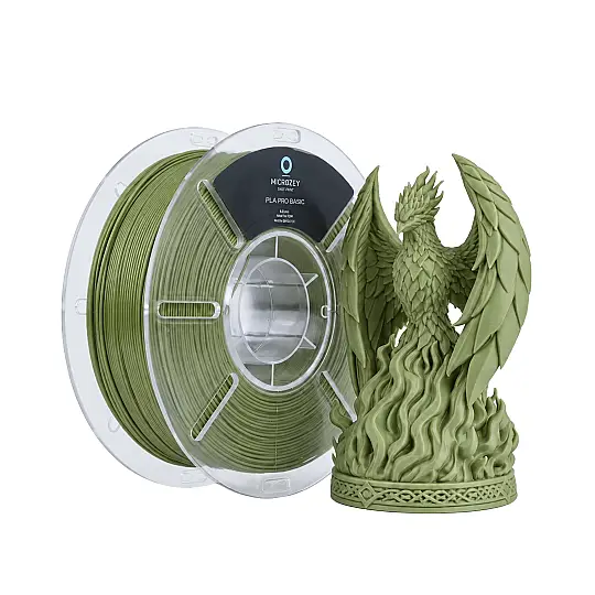 PLA Pro Basic Silk Haki Yeşil - 1.75 mm - 1 KG Filament