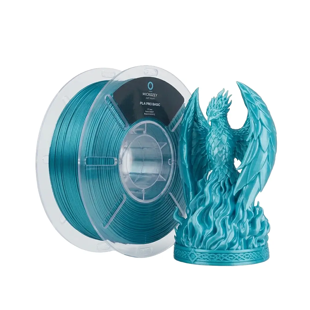 PLA Pro Basic Silk Kadife Yeşil - 1.75 mm - 1 KG Filament - 1