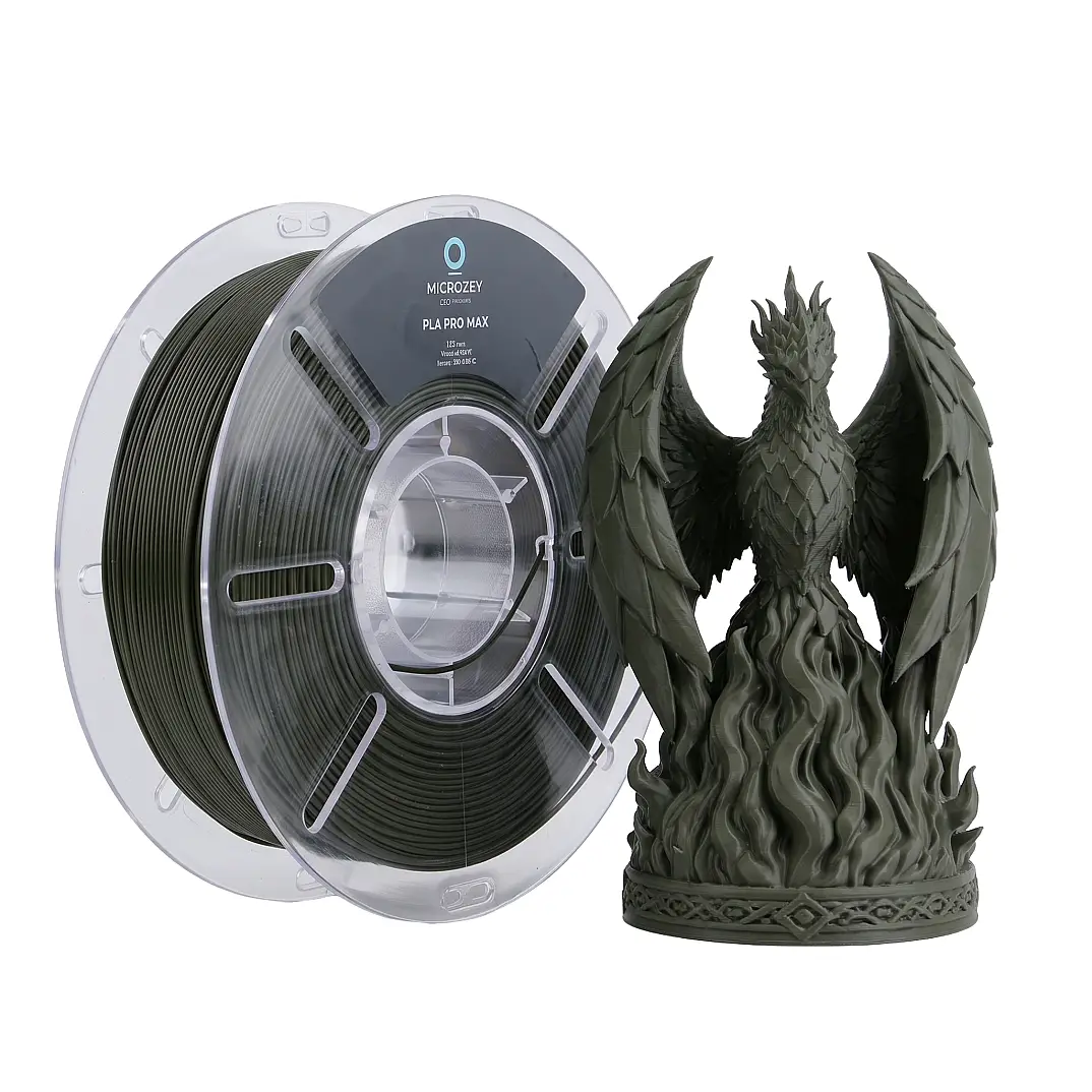 PLA Pro Max Askeri Yeşil - 1.75 mm - 1 KG Filament - 1
