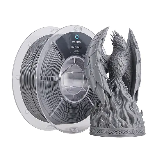 PLA Pro Max Gümüş Gri - 1.75 mm - 1 KG Filament