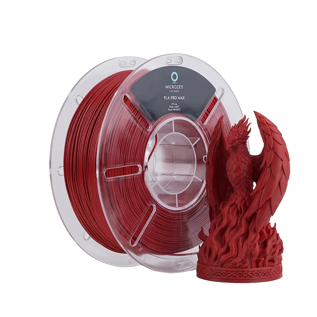PLA Pro Max Kırmızı - 1.75 mm - 1 KG Filament - 1