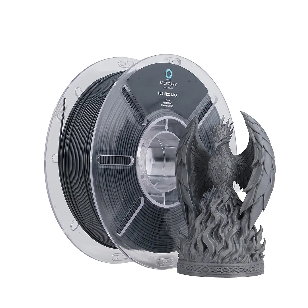 PLA Pro Max Antrasit Gri - 1.75 mm - 1 KG Filament - 1